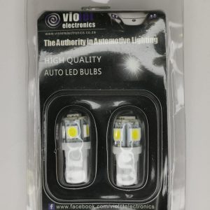 T10 5SMD 5050 White Pair